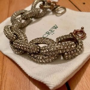 J. Crew Pavé Link Bracelet